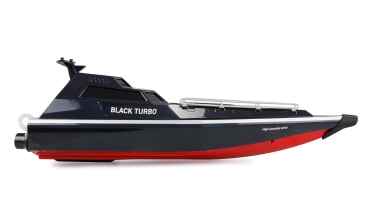 26112 BLACK-TURBO Militär Jetboot RTR Schwarz